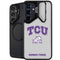 Texas Christian University Horned Frogs Logo Print Galaxy S25 Kickstand Case